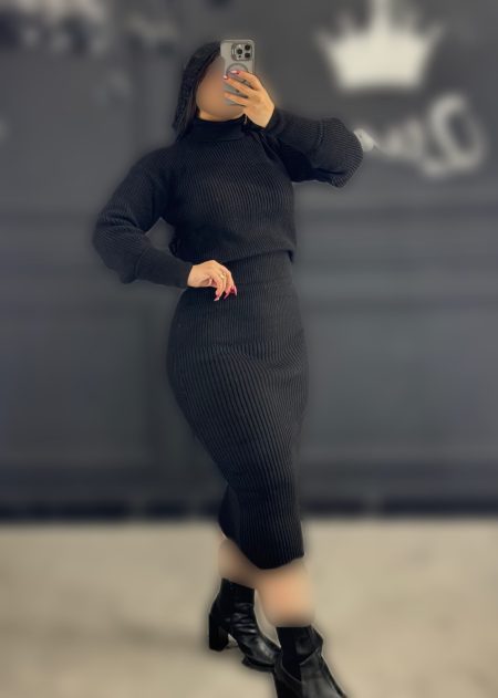 ست بافت تانگو مشکی