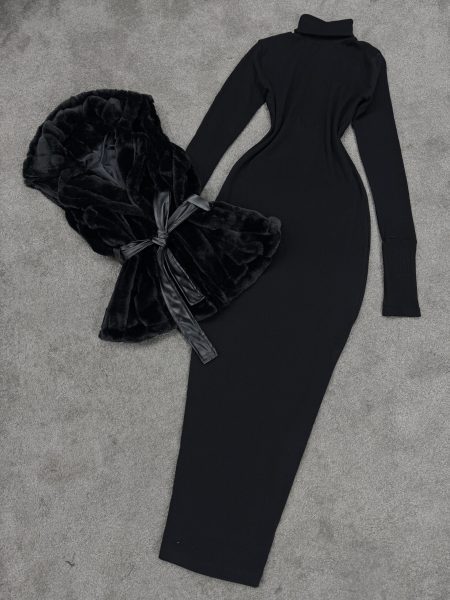 اورال یقه اسکی مشکی