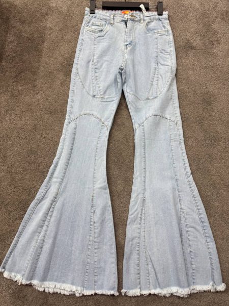 شلوار بوتکات واید یخی