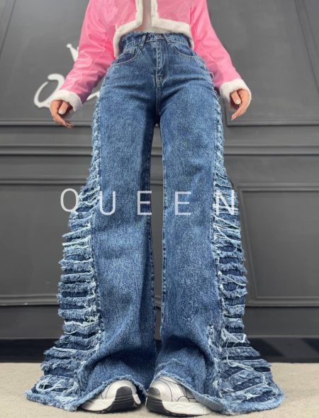 شلوار شافل بغل ریش