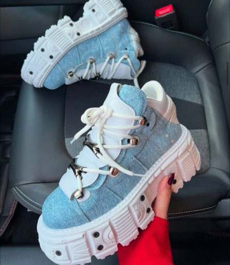 کتونی ساقدار پیچ جین