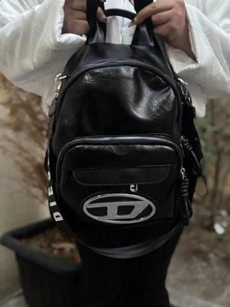 کوله چرم دیزل کوچک مشکی