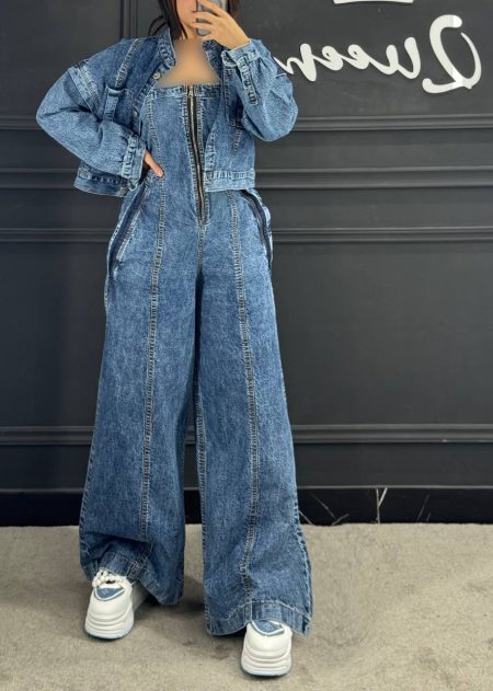 ست کت دکلته جین (2)