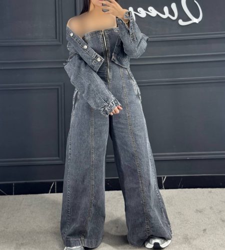 ست کت دکلته جین (4)