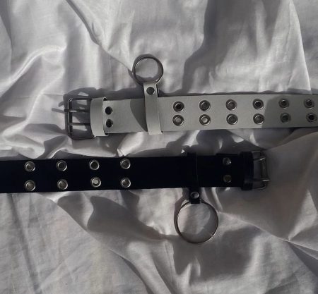 کمربند 2پانچ سفید