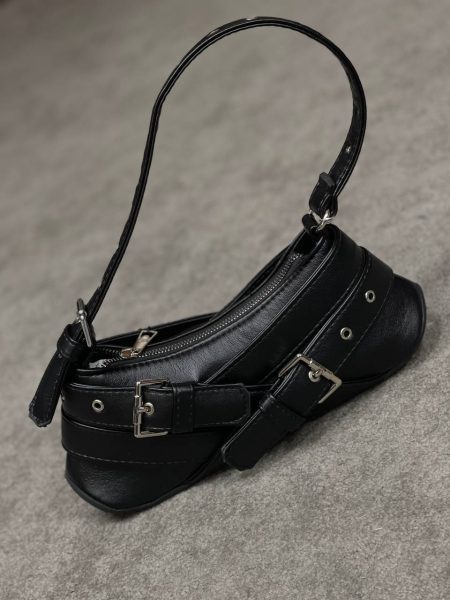 کیف زارا جلو کمربندی مشکی (2)