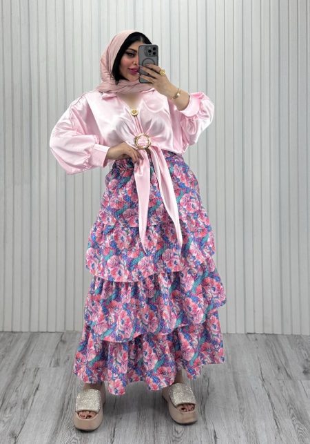 دامن چین عروسکی