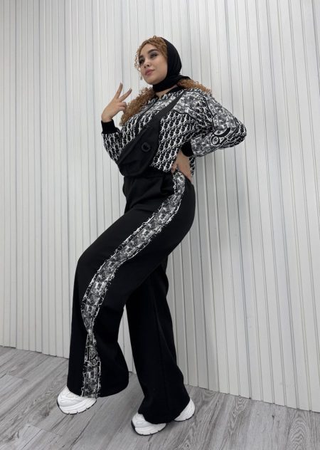 ست سه تیکه کیف دار دیور مشکی