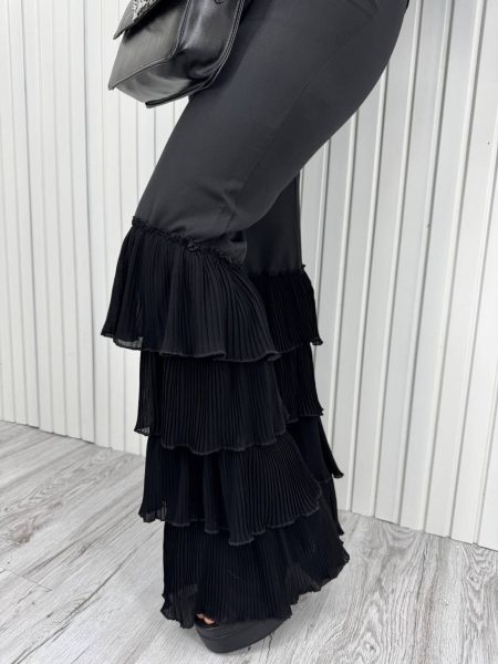 ست پلیسه رنگ مشکی