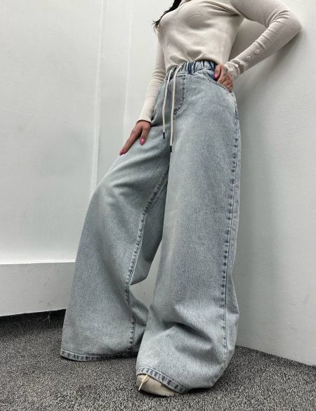 شلوار سوپربگ کمرکش یخی