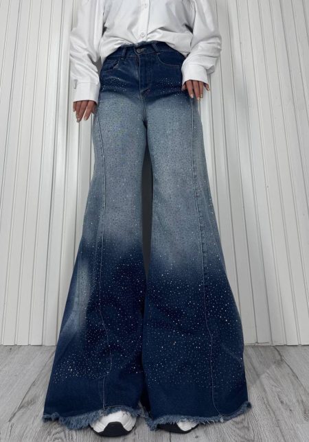 شلوار شافل آمبره فول نگین (2)