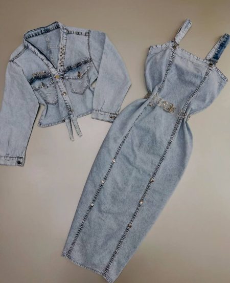 کت سارافون آبی