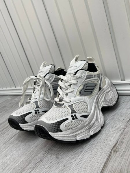 کتونی قایقی بالنسیاگا سفید مشکی