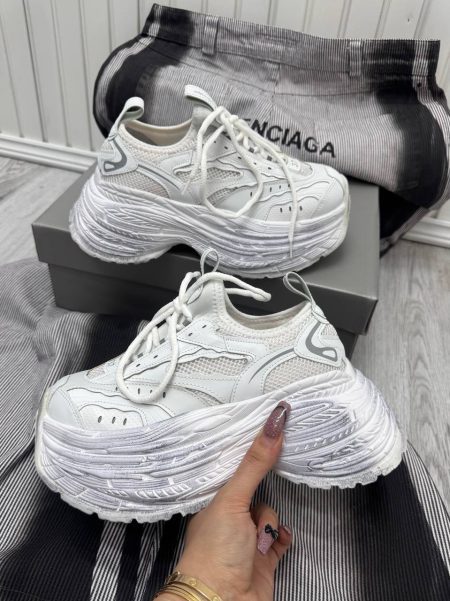 کفش لژدار بالنسیاگا ماکسمارا سفید