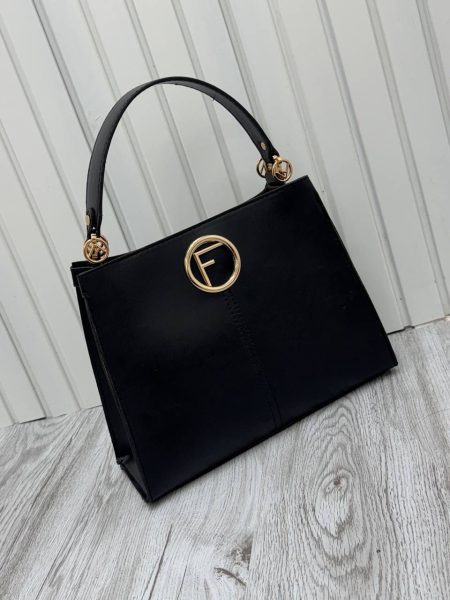 کیف بزرگ پاکتی فندی مشکی