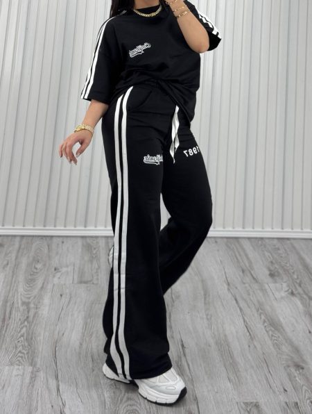 ست تیشرت شلوار 1987 مشکی