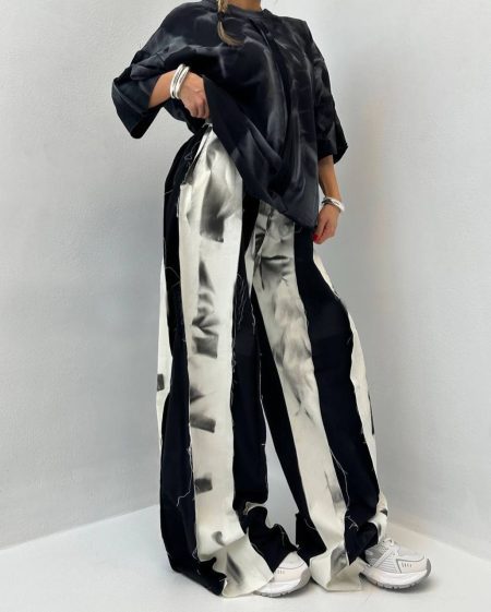 ست لانگ آبرنگی hero مشکی