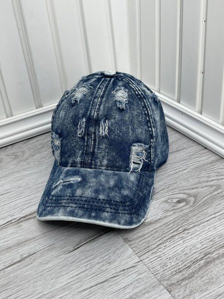 کلاه گپ جین آبی