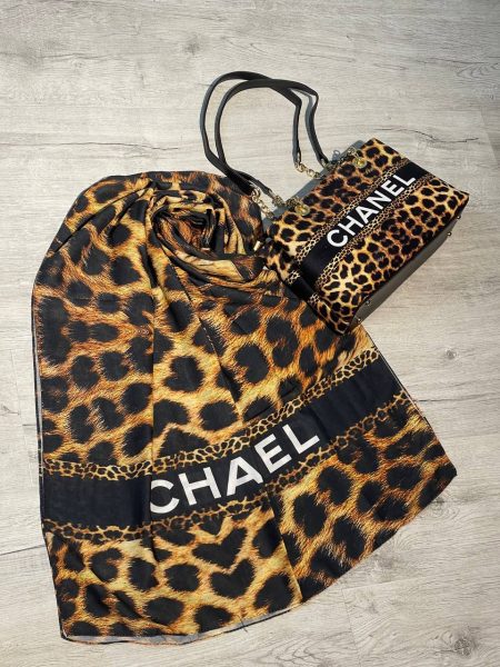 کیف شالدار 2 خانه chanel