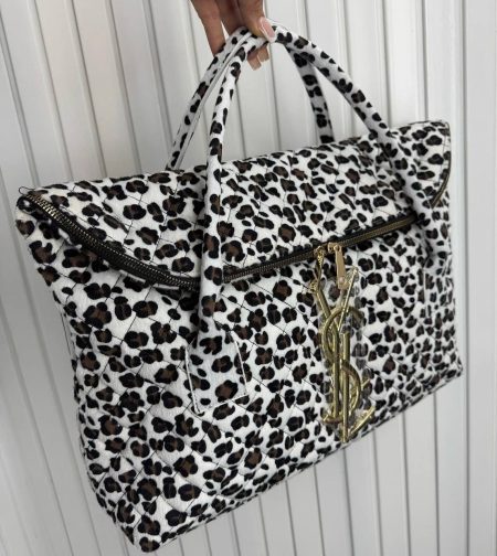 کیف وایسل بزرگ پلنگی