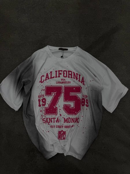 تی شرت تینتی california سفید