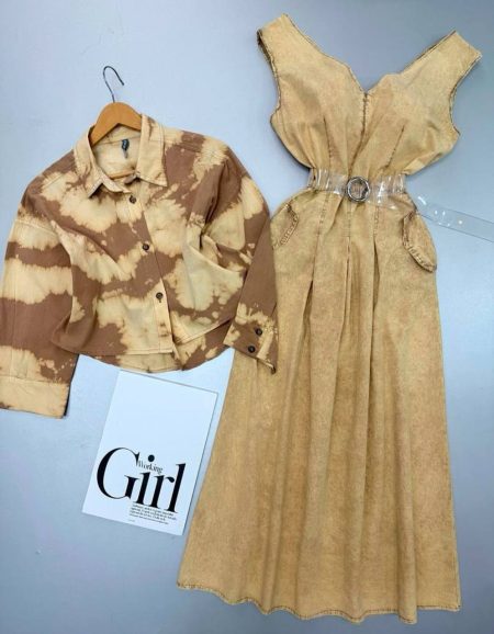 ست رویه اورال آبرنگی زرد