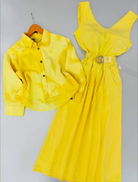 ست رویه اورال آبرنگی لیمویی