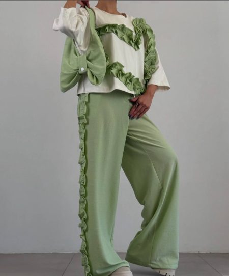 ست سه تیکه پگاه AK سبز