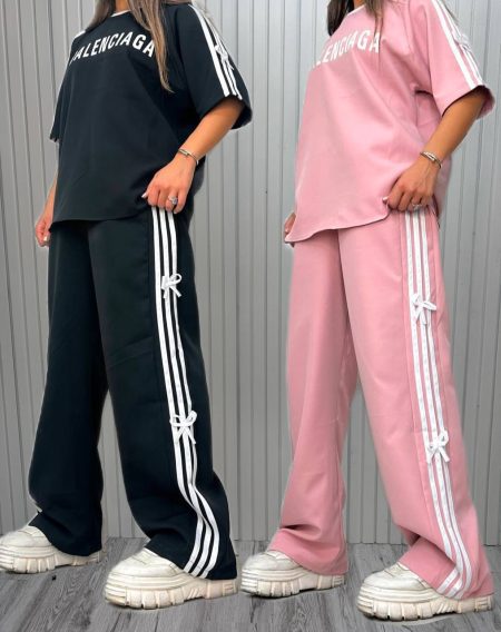 ست مازراتی پاپیون مشکی و صورتی