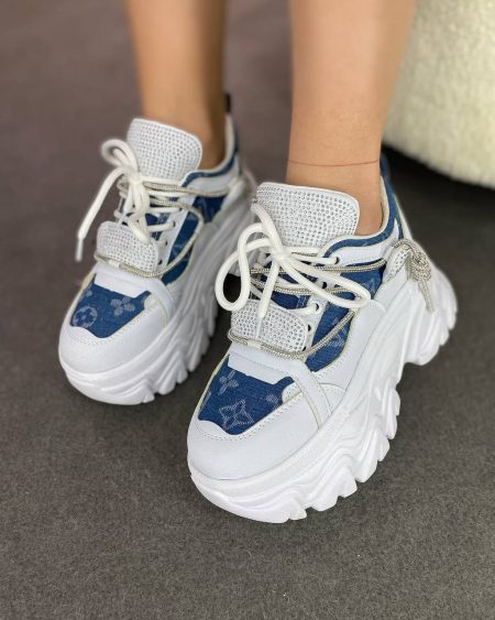 کتونی لژدار بال نگینی جین