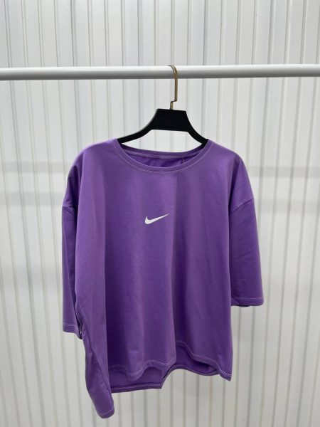 تی شرت ساده NIKE بنفش