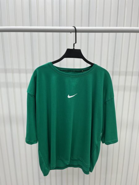 تی شرت ساده NIKE سبز