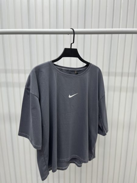 تی شرت ساده NIKE طوسی