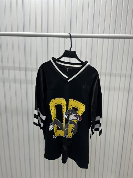 تی‌شرت بیسبالی CAT مشکی