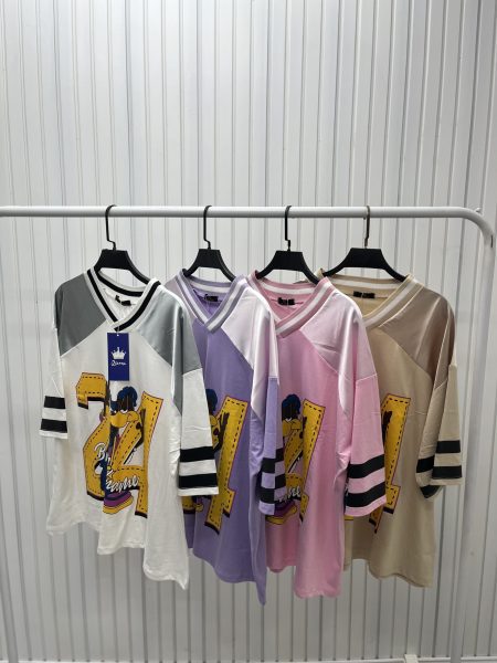 تی‌شرت بیسبالی Ducky