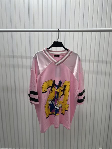 تی‌شرت بیسبالی Ducky صورتی