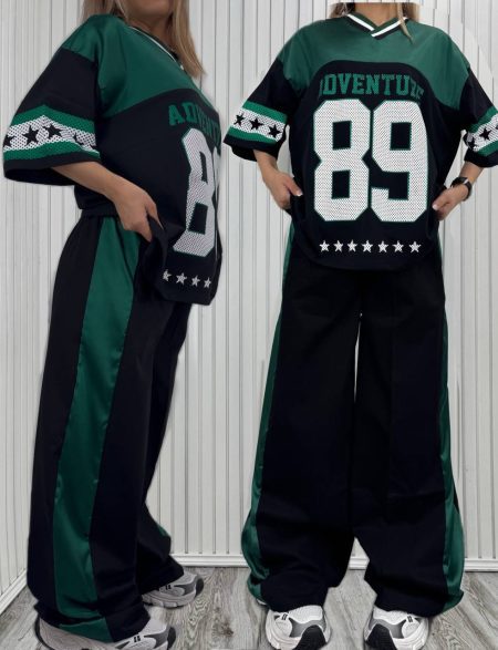 تی‌شرت‌و‌شلوار‌بیسبالی سبز