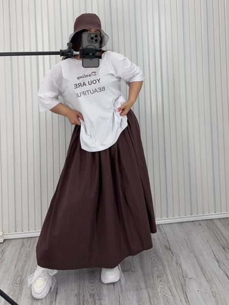 ست 3تیکه Beauty قهوه‌ای