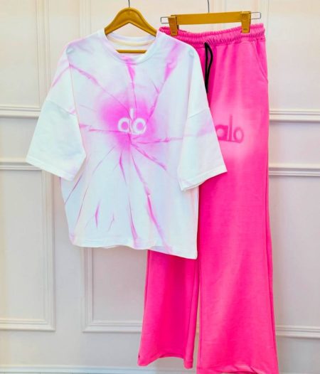 ست تی‌شرت و شلوار رنگیalo