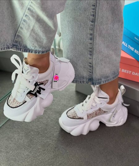 کتونی توری dior سفید