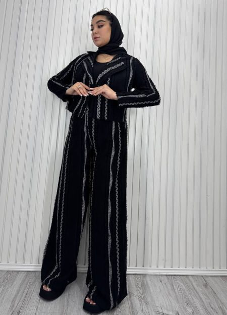 کت‌وشلوار کثیف‌دوزی‌