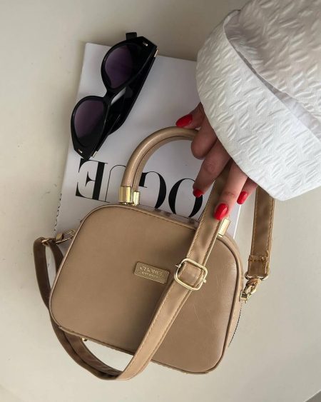 کیف فانوسی chonel کرم (2)