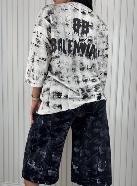 تی‌شرت و شلوارک آبرنگی Balenciaga (2)