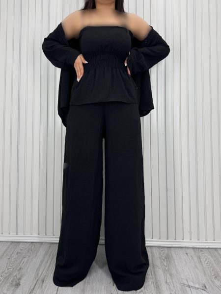 ست 3تیکه الهه مشکی