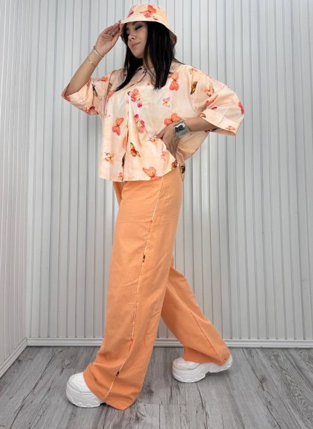 ست 3تیکه فانتزی طرح پروانه