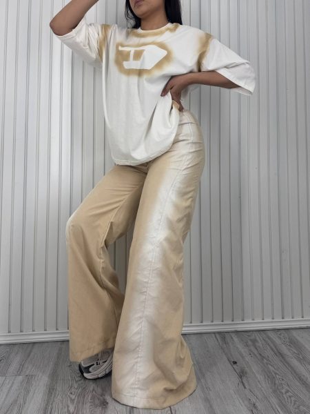 ست شلوار اسپری دیزل کرم