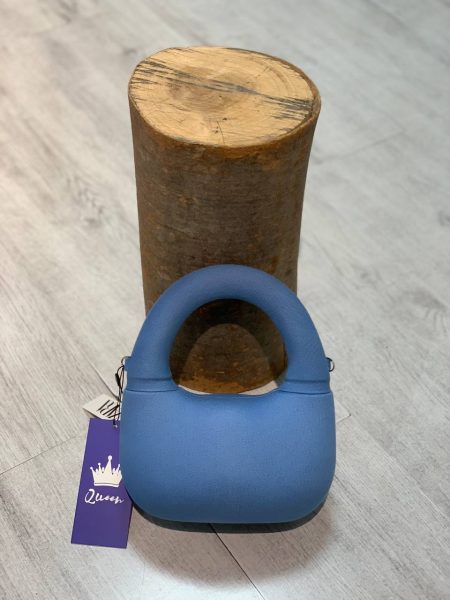 کیف مجلسی دمبلی آبی جیر