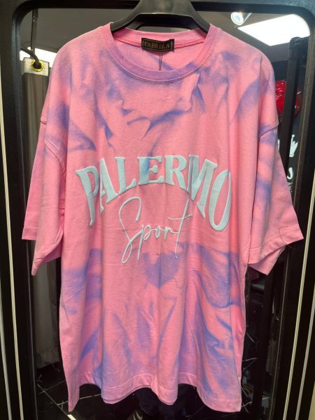 تی شرت آبرنگی Palemo صورتی