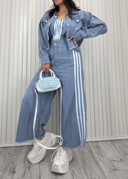 ست سه تیکه 3خط آبی