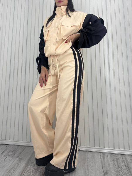 ست سویشرت و شلوار Mania کرم